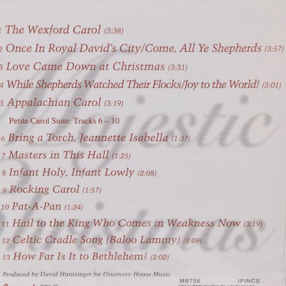 Our Daily Bread Majestic Christmas Music to Enhance Quiet Time God IV New Sealed - Picture 3 of 8